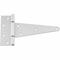 National 8 In. Stainless Steel Extra Heavy Tee Hinge N342527